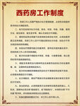 西药房工作制度