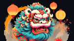 舞狮，卡通，宫崎骏，清新