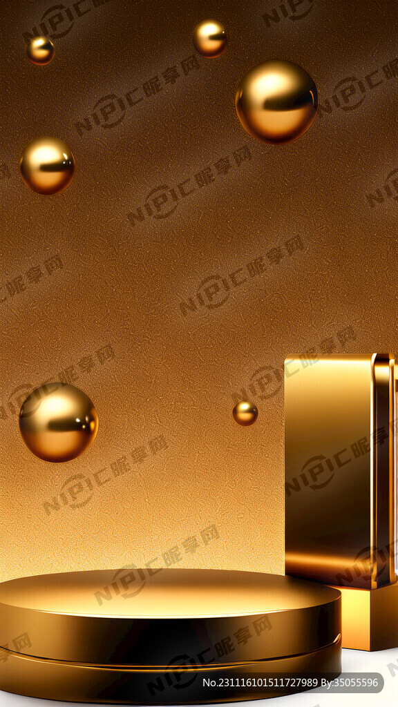 素雅  产品展示背景 金属色 