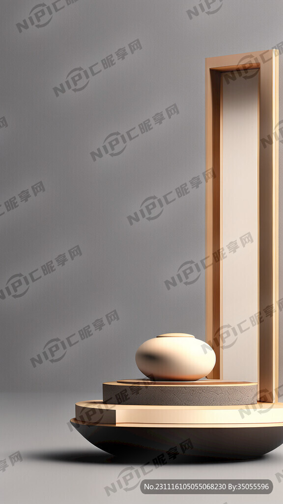 素雅 产品展示设计底座 高级