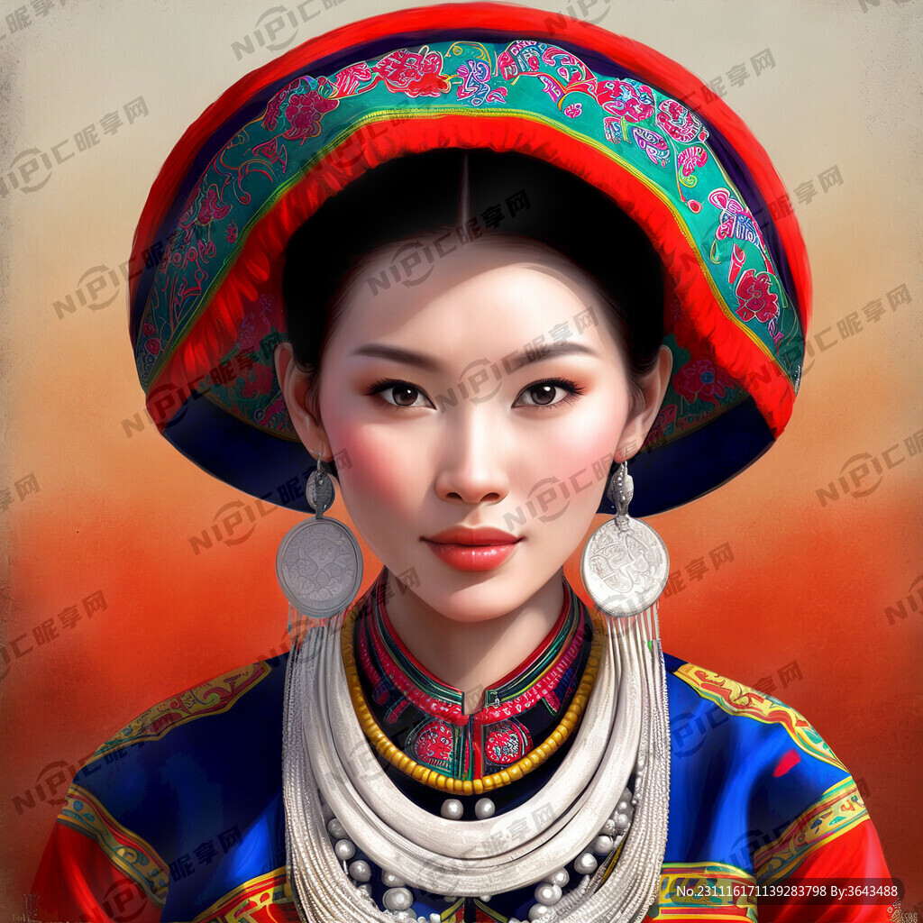 彝族美女