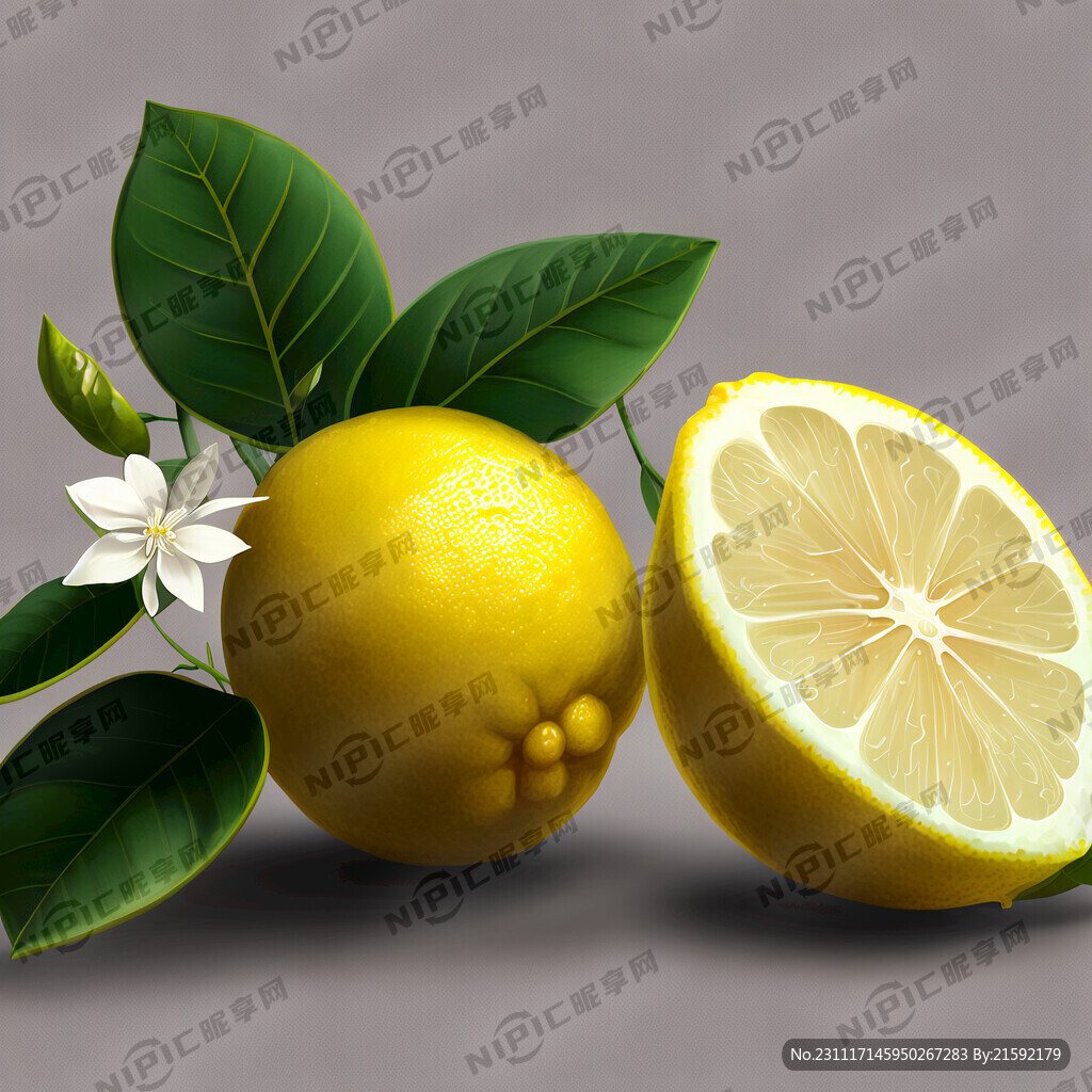 茉莉花 柠檬