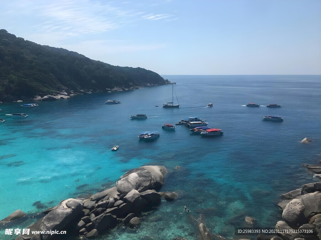 海边的礁石