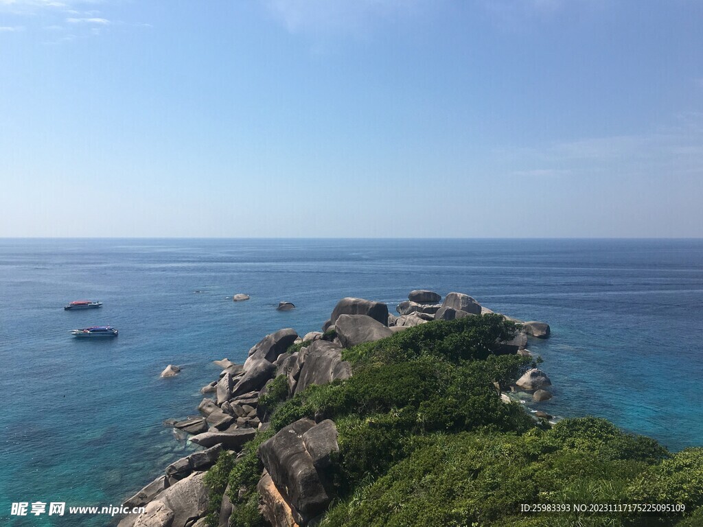海边的礁石