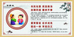 千字文 校园文化墙