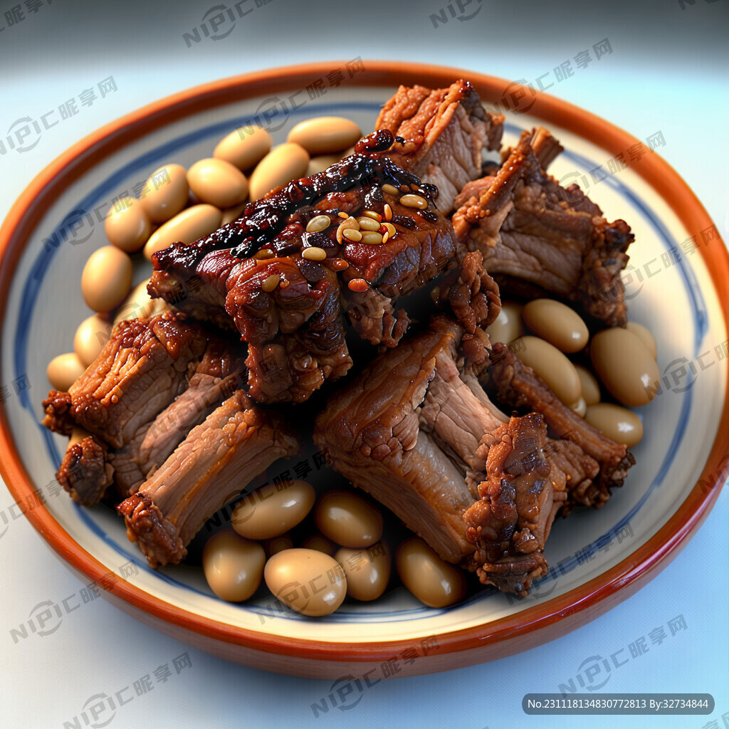 豆豉 蒸 排骨