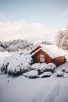 雪中木屋