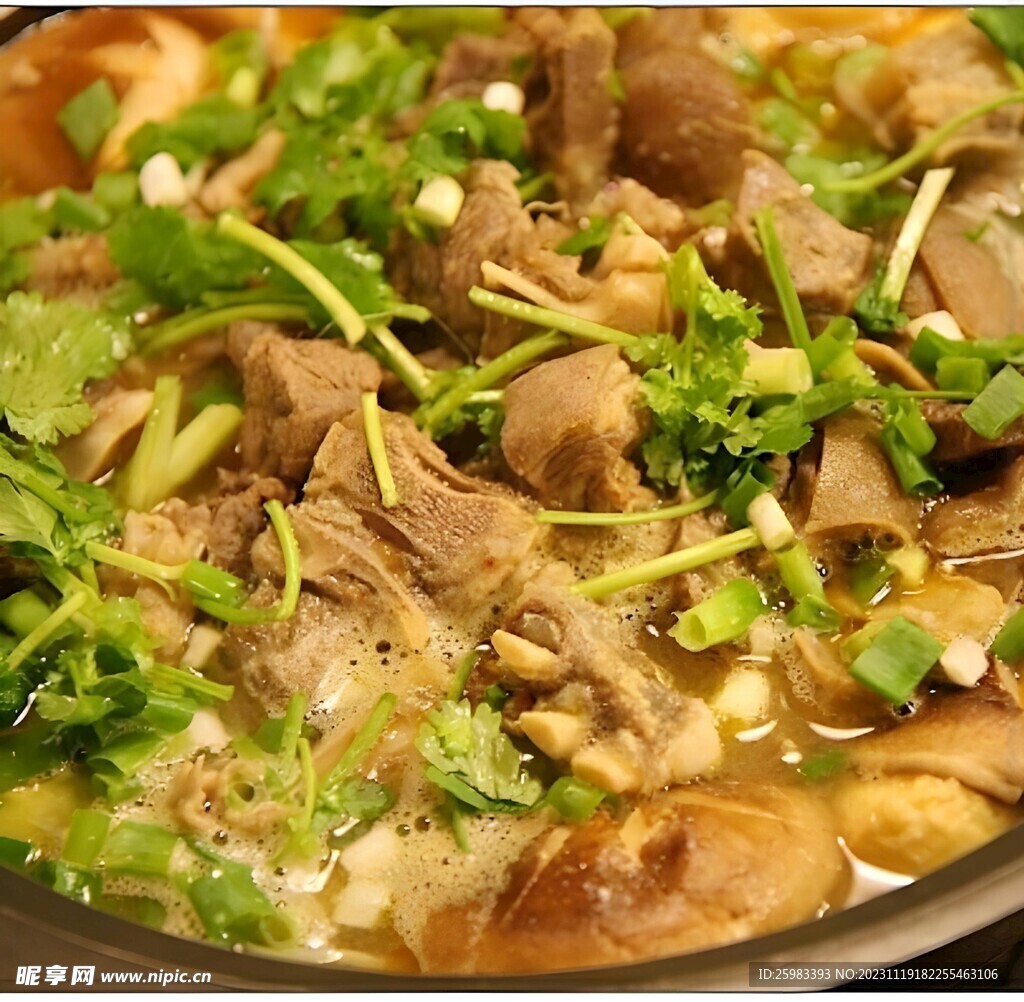 炖羊肉