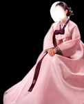        韩服美女人物 