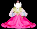         韩服美女人物 