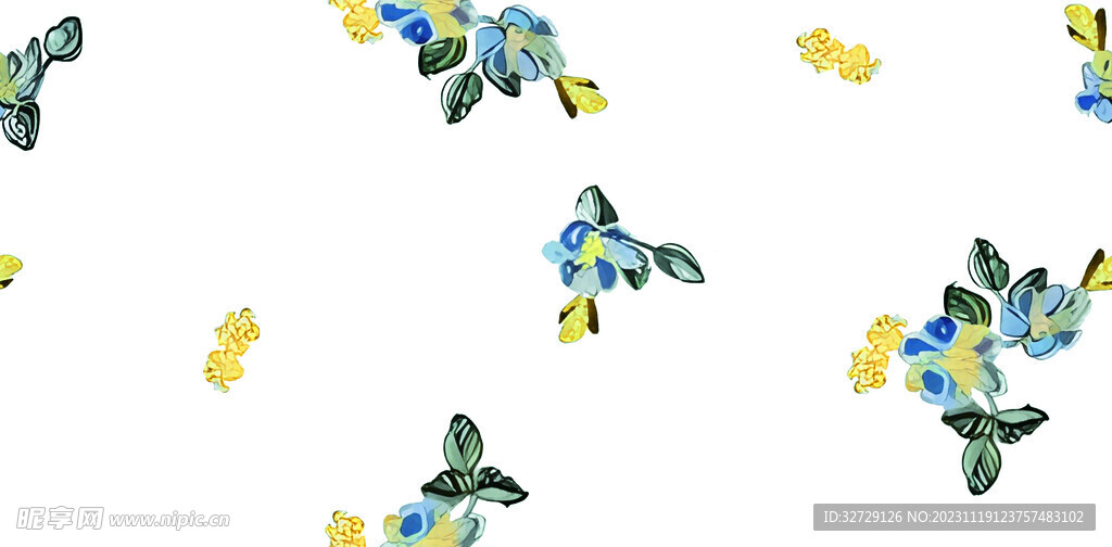 小碎花 