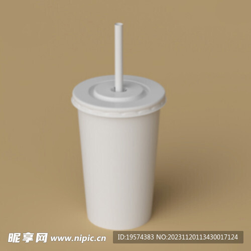 C4D模型 汽水  