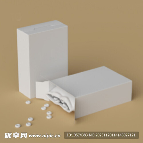 C4D模型 麦片