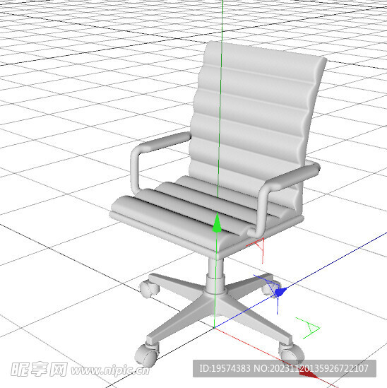 C4D模型 转椅