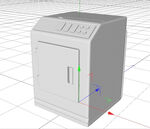 C4D模型 洗衣机