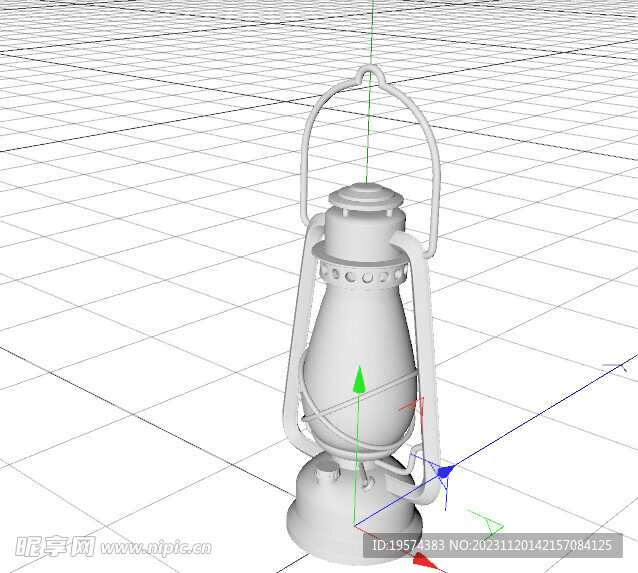 C4D模型 灯笼