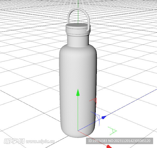 C4D模型 水杯  