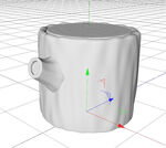 C4D模型 树桩