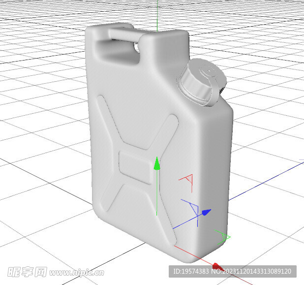 C4D模型 水箱