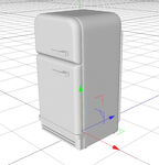 C4D模型 冰箱
