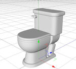 C4D模型马桶