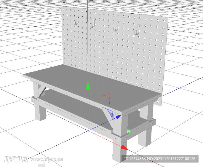  C4D模型 工作台