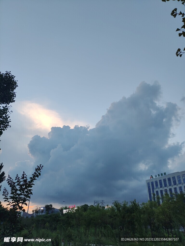  盛夏 天空风景 蓝天白云