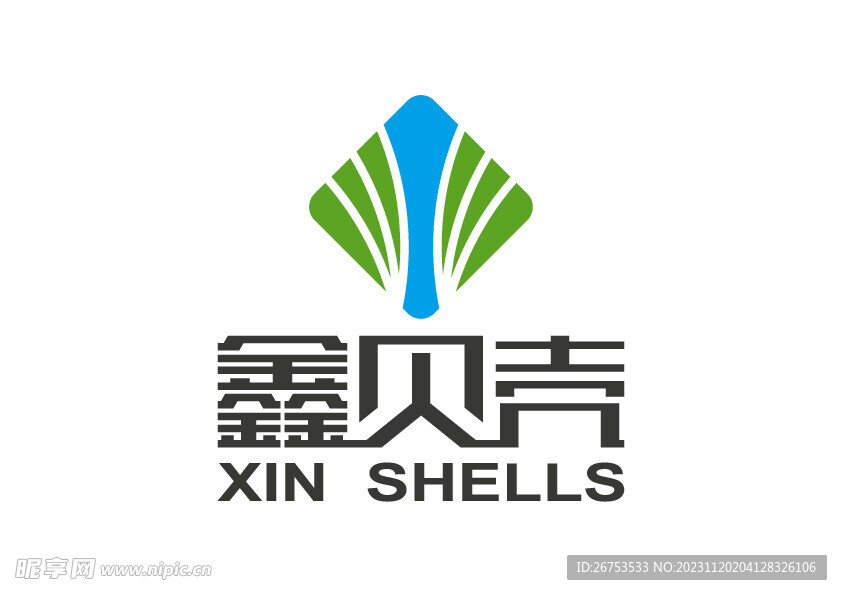 鑫贝壳 LOGO 标志