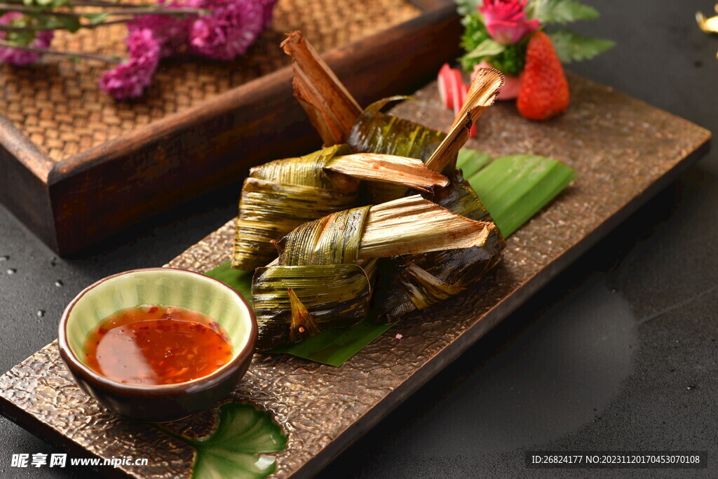 麻油香粽