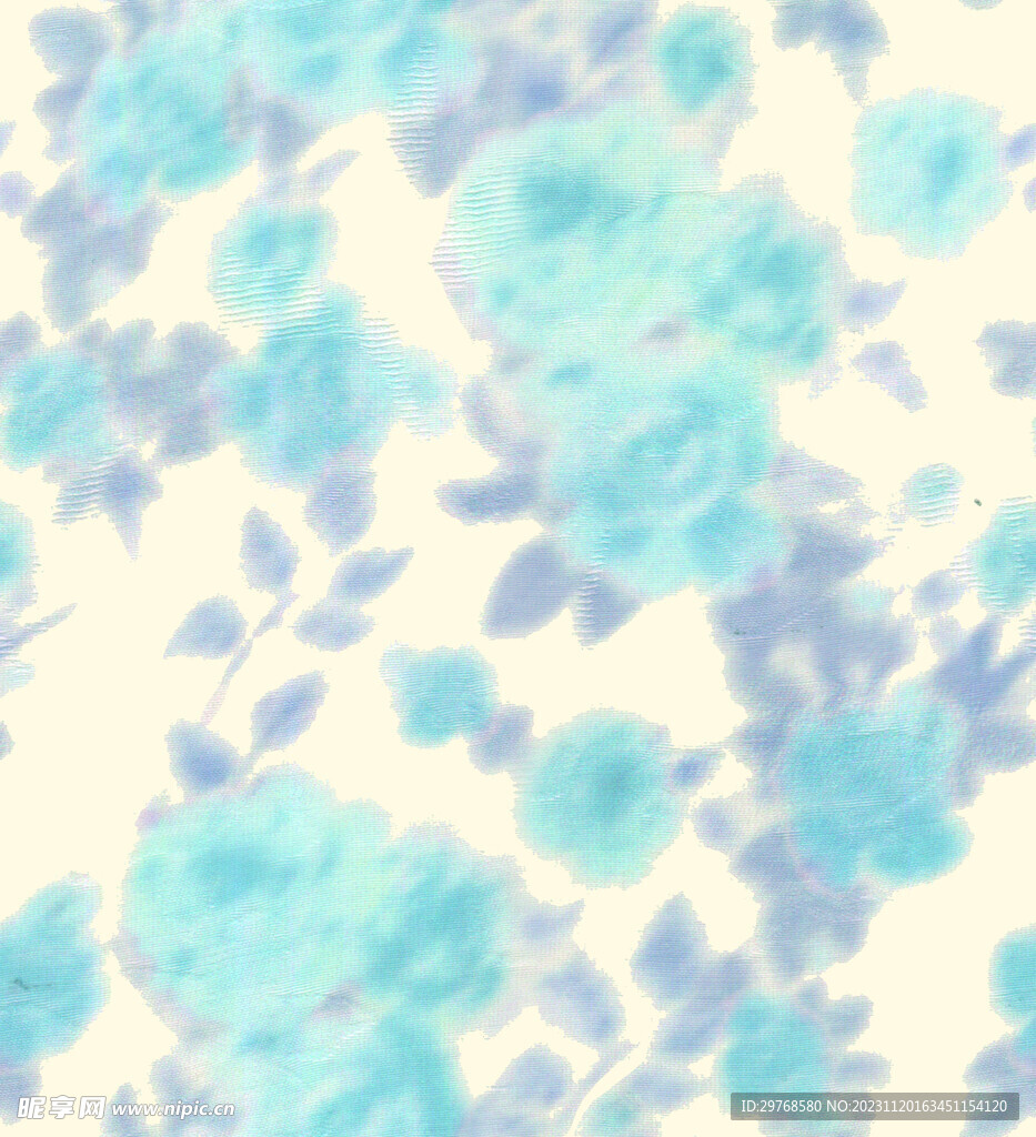 扎染花