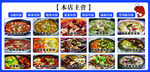 酒店饭店鱼火锅灯箱画布