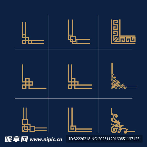 矢量边框