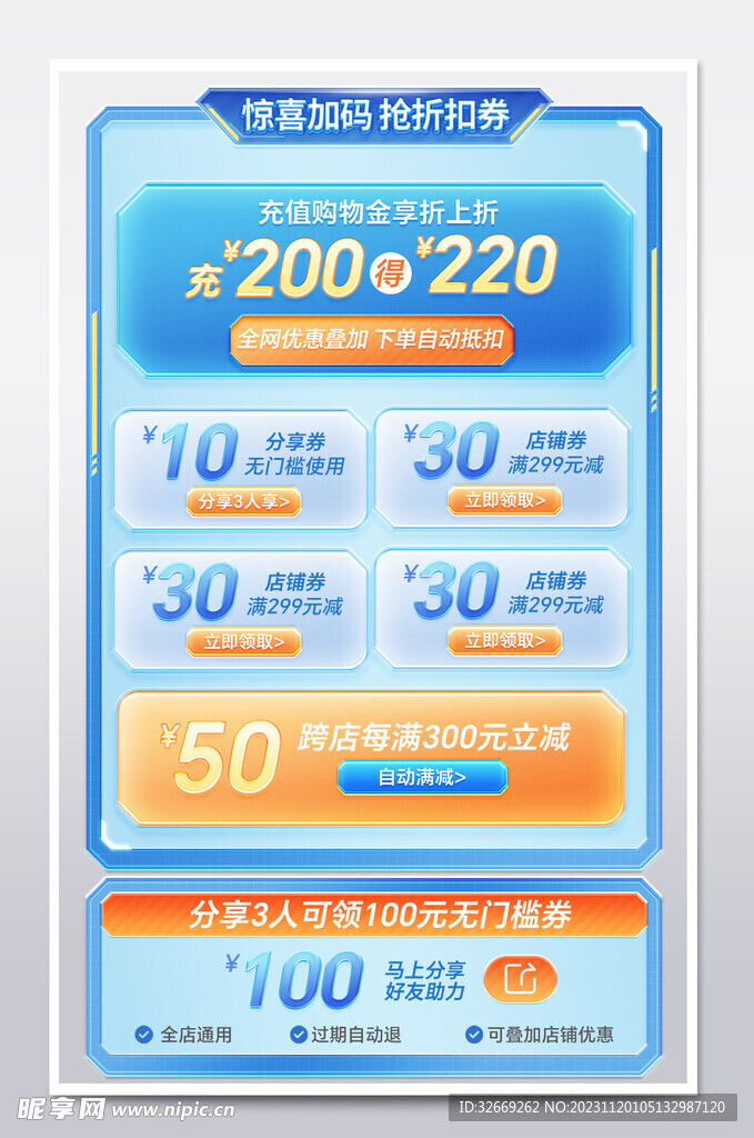 电商优惠券