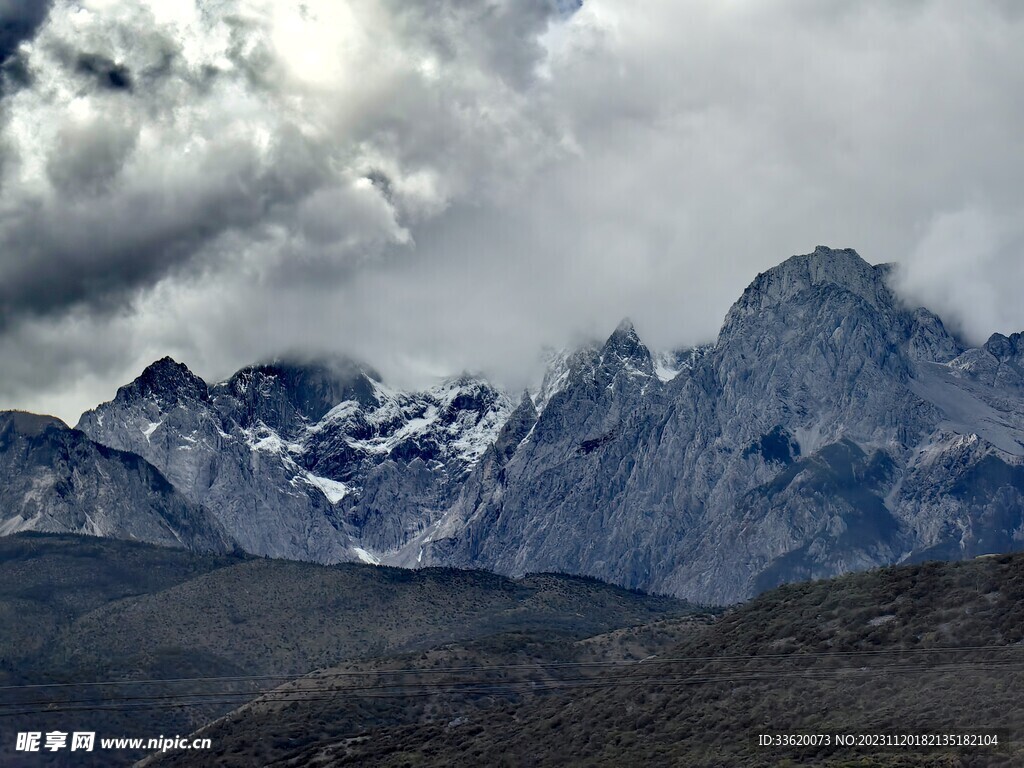 雪山