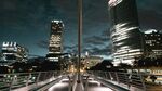 城市楼宇夜景