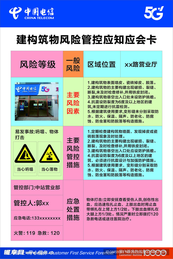 建构筑物风险管控应知应会卡