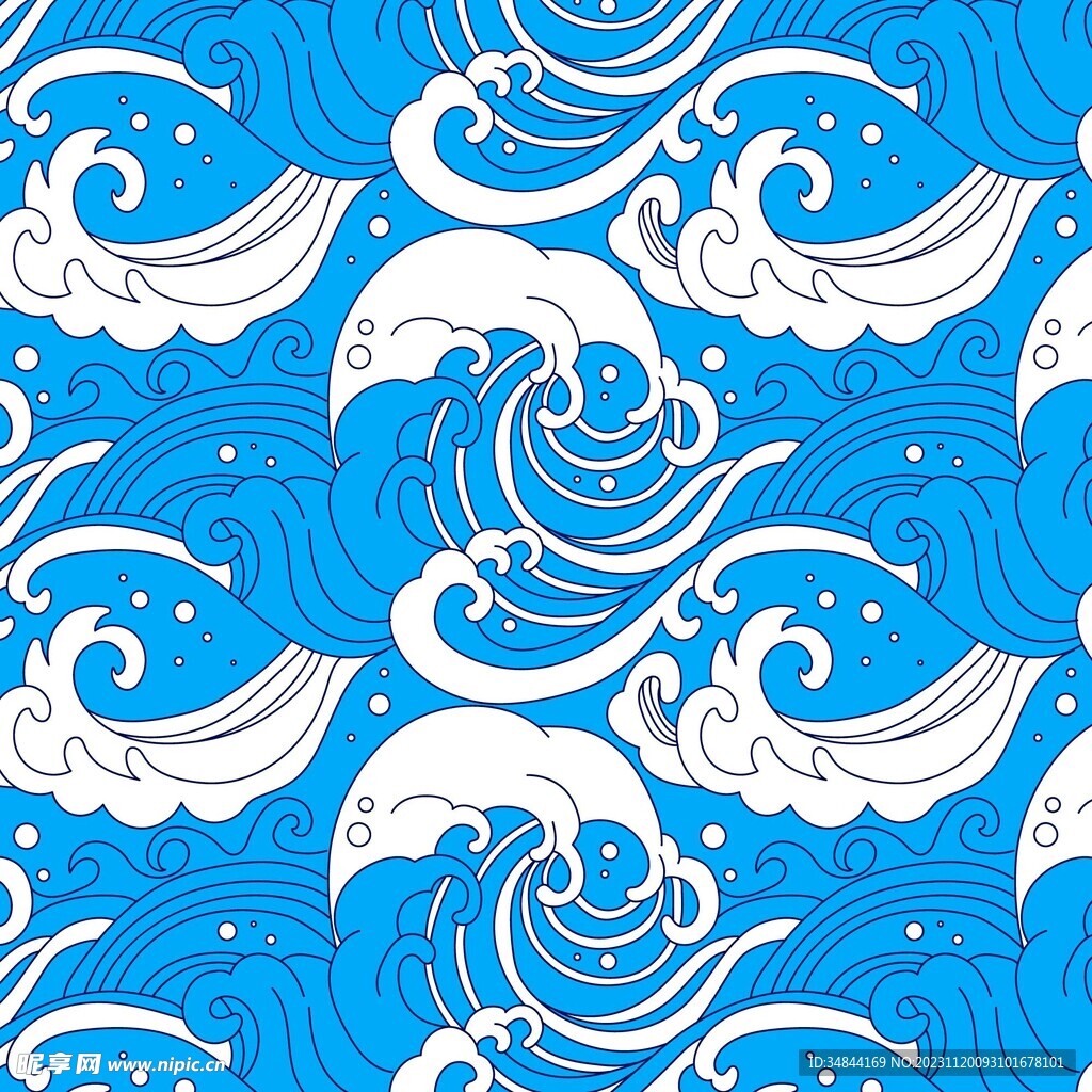 海浪背景