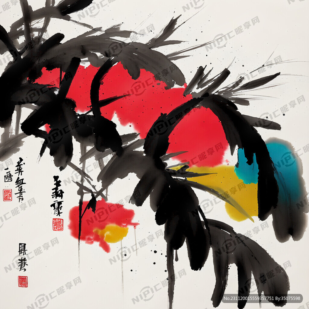 毛笔字写一个风字