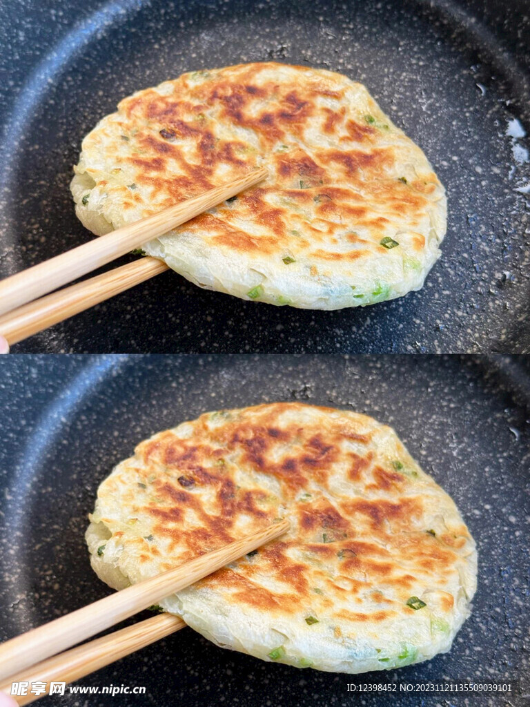 葱油煎饼