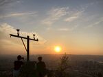 夕阳下山