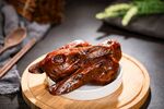 麻辣鸭头图片 