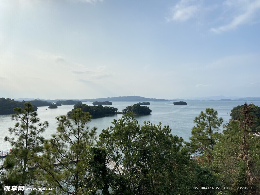 庐山西海湖泊