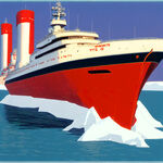 1984年向阳红十号船首航南极