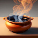 热气腾腾的寿喜锅，暖色调的高级感