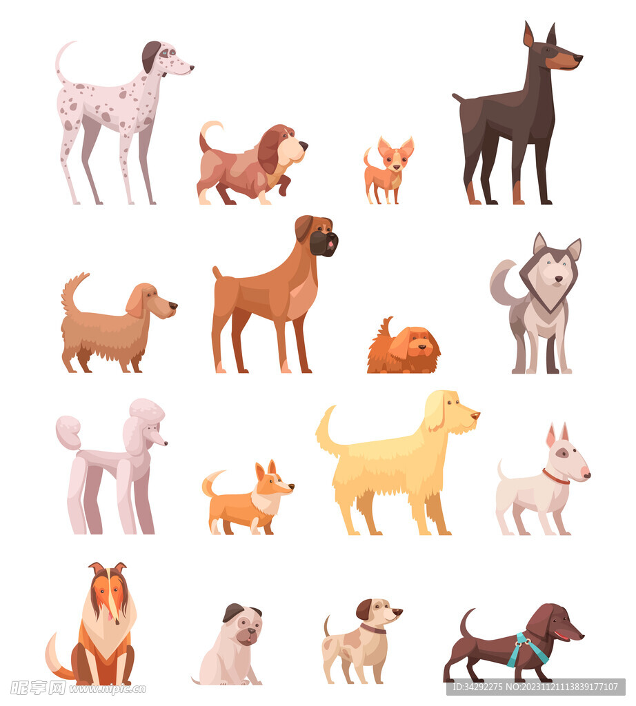 狗插画