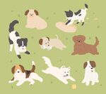 狗插画