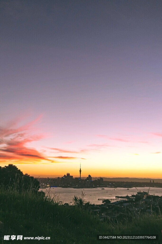 海滨城市远景