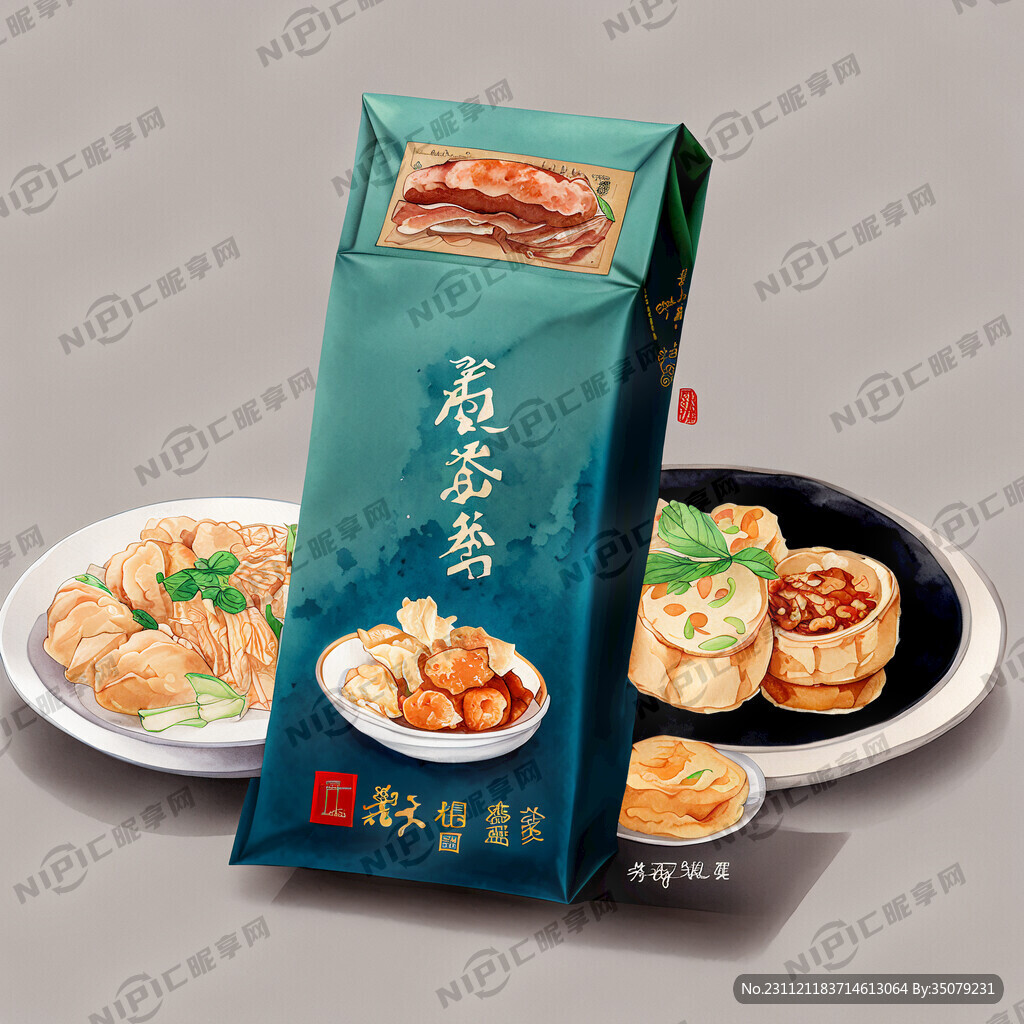 武侠风格食品级包装