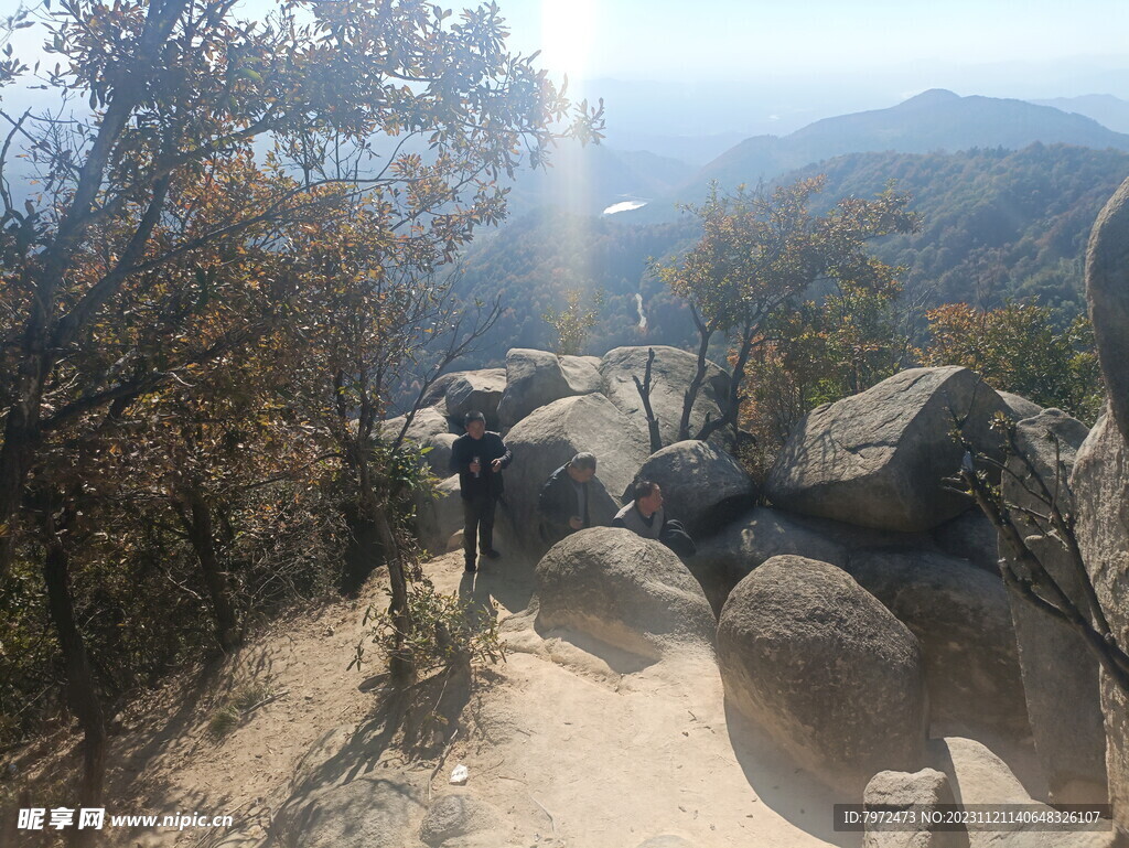 山石