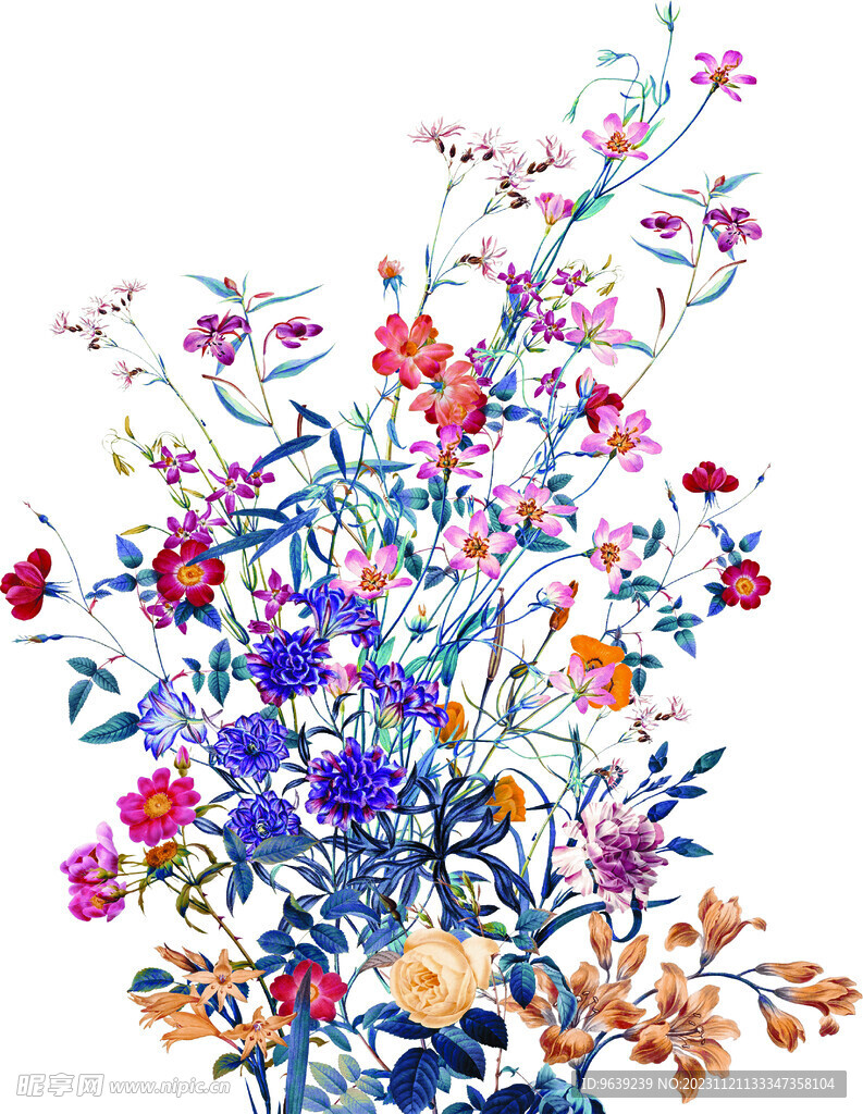 定位花